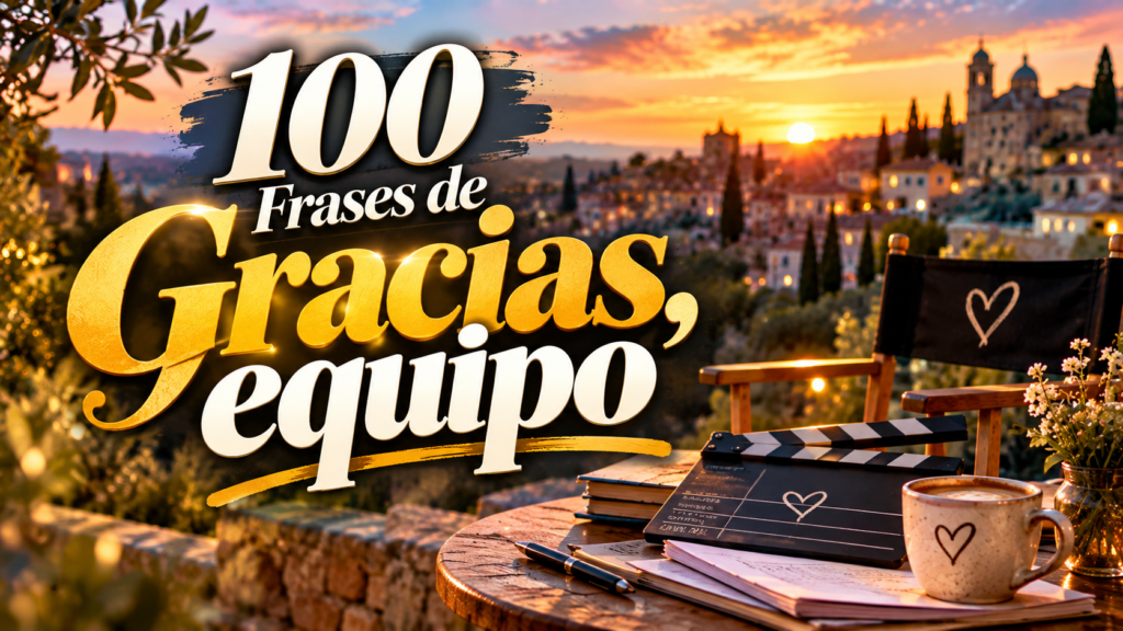 100 frases de Gracias equipo sobre trabajo y compañeros